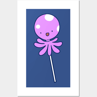 Octopus Lollipop Posters and Art